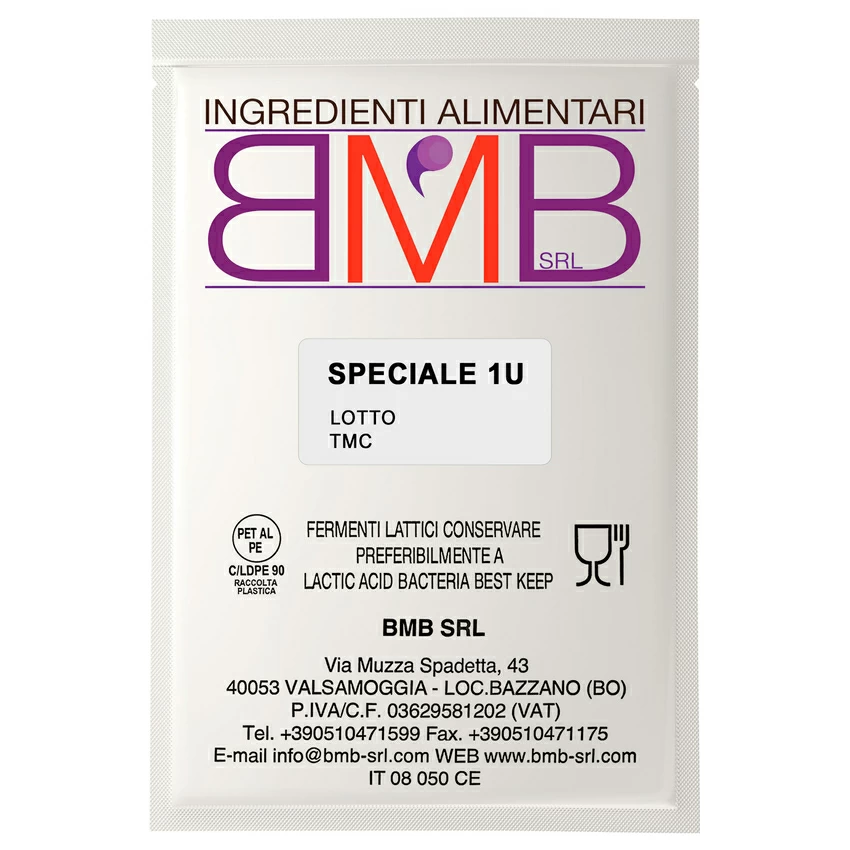 Закваска для молодых сыров BMB SPECIALE 1U (на 100-200 литров молока) Закваска для молодых сыров BMB SPECIALE 1U (на 100-200 литров молока)